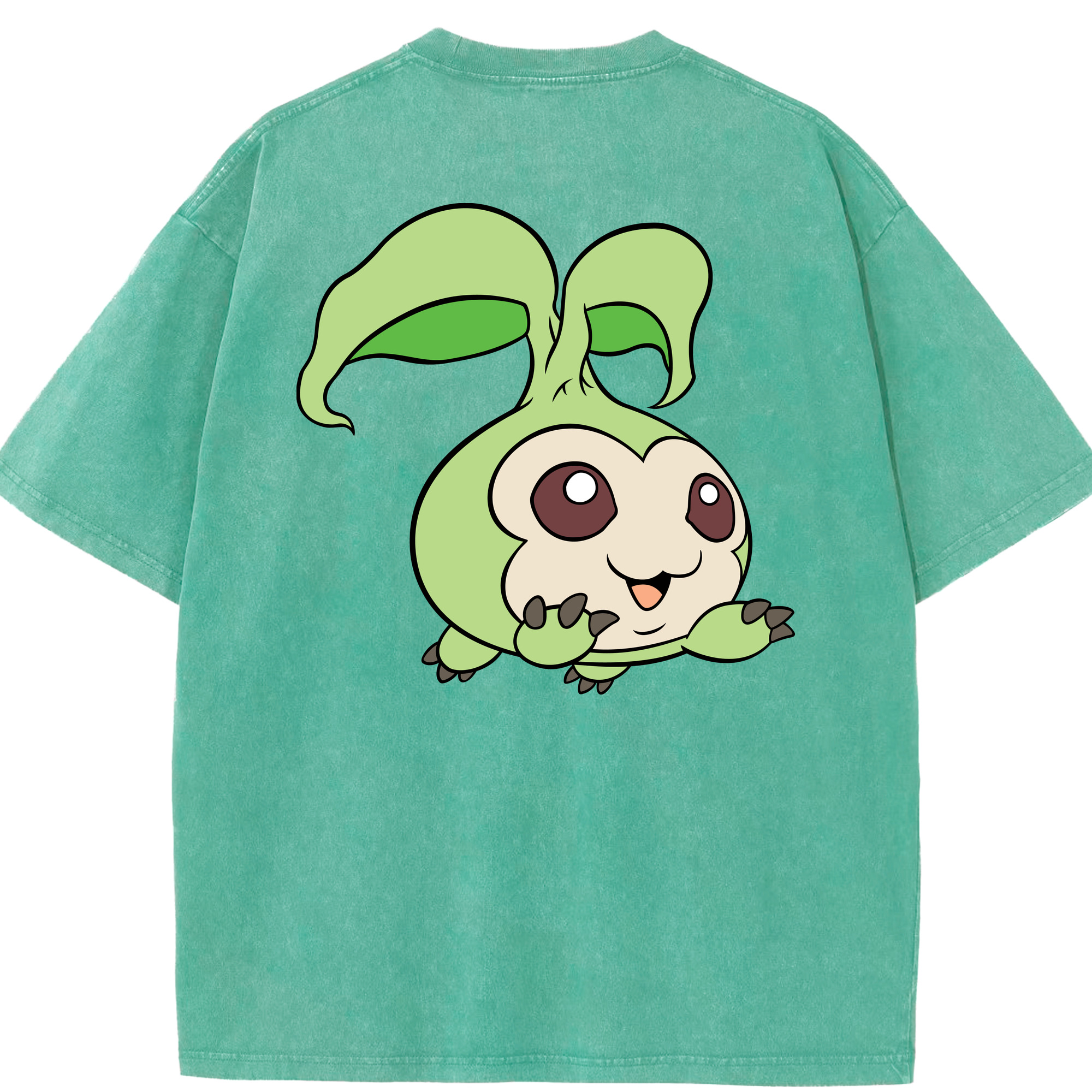 （画像用） Digimon デジタルモンスター/デジモン 綿100% ヴィンテージ風 半袖Tシャツ（背面プリント）